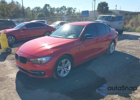 2016 BMW 328I из США, поврежденный, VIN WBA8E9G53GNT42109